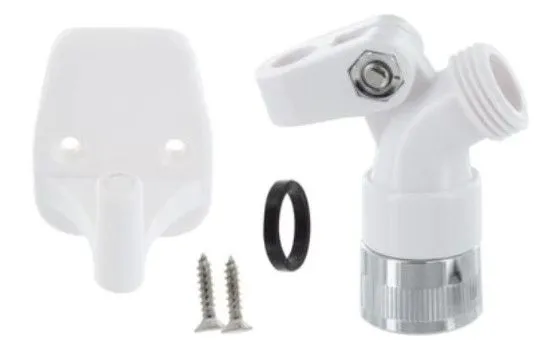 SWIVEL WALL BRACKET WHT